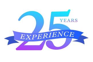 25 anni di esperienza